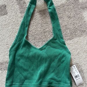 Urban Outfitters Teal Halter Tank Top